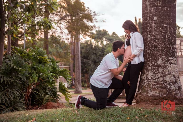 Ensaio de gestante ao ar livre em Piracicaba | Studio16 Fotografia