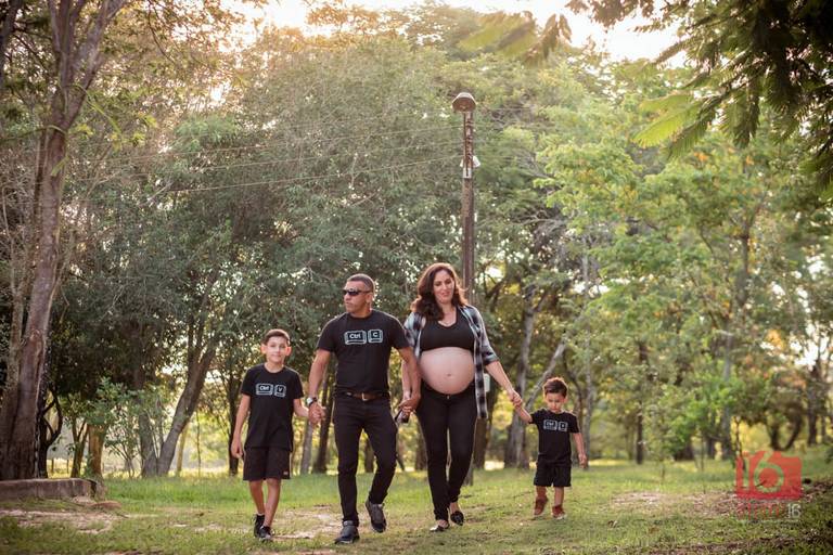 Ensaio de gestante ao ar livre em Piracicaba | Studio16 Fotografia