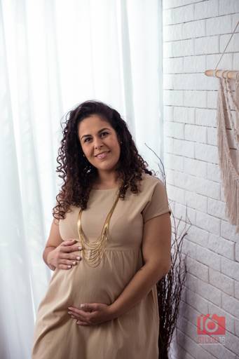 Ensaio gestante em estúdio em Piracicaba | Studio16 Fotografia