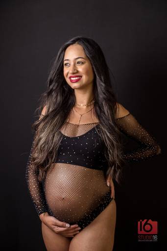 Ensaio gestante em estúdio em Piracicaba | Studio16 Fotografia