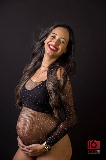 Ensaio gestante em estúdio em Piracicaba | Studio16 Fotografia