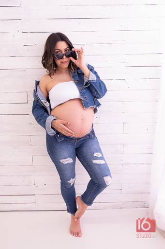 Ensaio gestante em estúdio em Piracicaba | Studio16 Fotografia