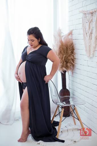 Ensaio gestante em estúdio em Piracicaba | Studio16 Fotografia