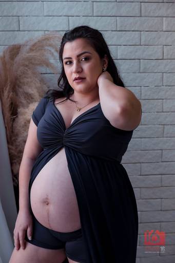 Ensaio gestante em estúdio em Piracicaba | Studio16 Fotografia