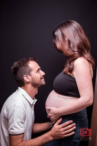 Ensaio gestante em estúdio em Piracicaba | Studio16 Fotografia