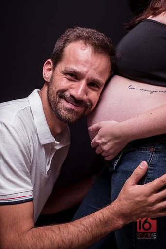 Ensaio gestante em estúdio em Piracicaba | Studio16 Fotografia