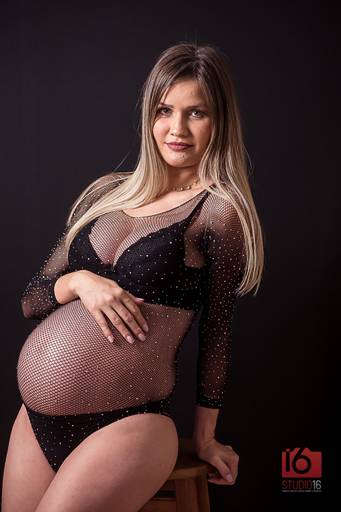 Ensaio gestante em estúdio em Piracicaba | Studio16 Fotografia
