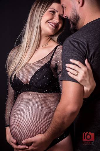 Ensaio gestante em estúdio em Piracicaba | Studio16 Fotografia