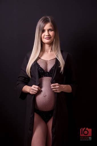 Ensaio gestante em estúdio em Piracicaba | Studio16 Fotografia