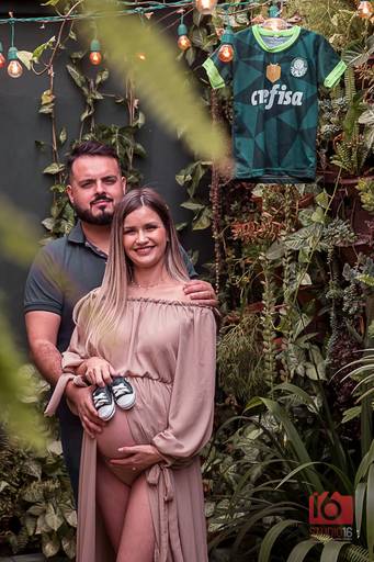Ensaio gestante em estúdio em Piracicaba | Studio16 Fotografia