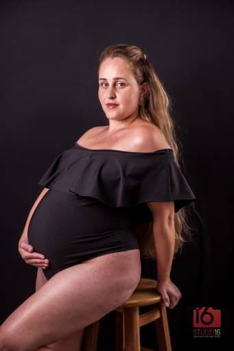Ensaio gestante em estúdio em Piracicaba | Studio16 Fotografia