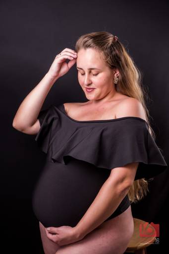 Ensaio gestante em estúdio em Piracicaba | Studio16 Fotografia