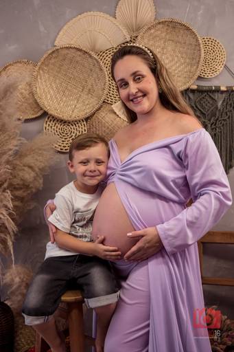 Ensaio gestante em estúdio em Piracicaba | Studio16 Fotografia