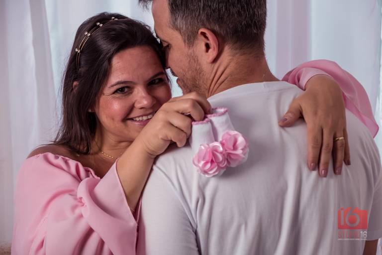 Ensaio gestante em estúdio em Piracicaba | Studio16 Fotografia