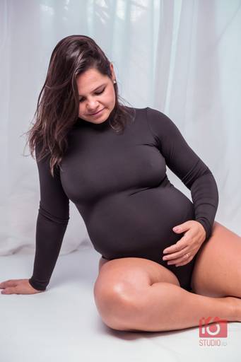 Ensaio gestante em estúdio em Piracicaba | Studio16 Fotografia