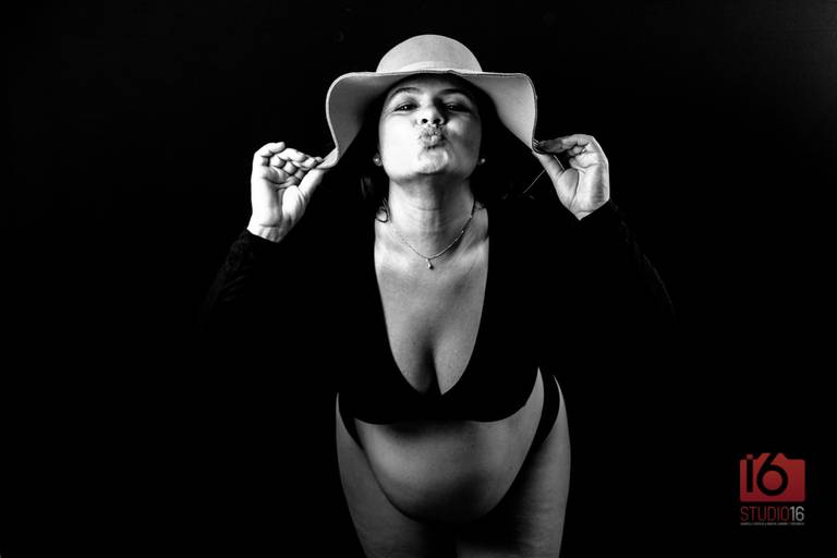 Ensaio gestante em estúdio em Piracicaba | Studio16 Fotografia