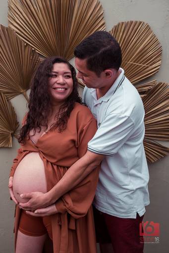 Ensaio gestante em estúdio em Piracicaba | Studio16 Fotografia