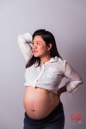 Ensaio gestante em estúdio em Piracicaba | Studio16 Fotografia