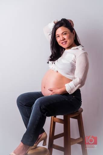 Ensaio gestante em estúdio em Piracicaba | Studio16 Fotografia
