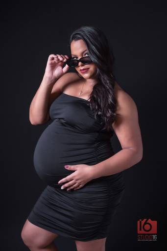 Ensaio gestante em estúdio em Piracicaba | Studio16 Fotografia