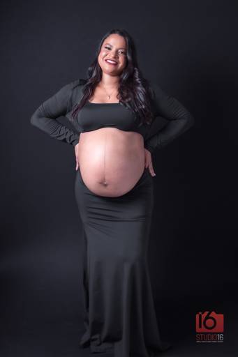 Ensaio gestante em estúdio em Piracicaba | Studio16 Fotografia