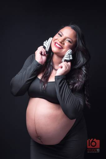 Ensaio gestante em estúdio em Piracicaba | Studio16 Fotografia
