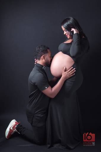 Ensaio gestante em estúdio em Piracicaba | Studio16 Fotografia