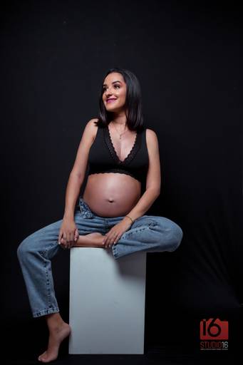 Ensaio gestante em estúdio em Piracicaba | Studio16 Fotografia