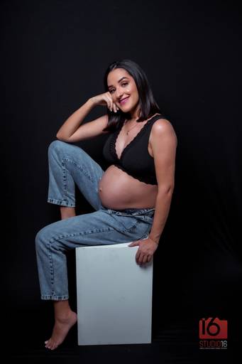 Ensaio gestante em estúdio em Piracicaba | Studio16 Fotografia