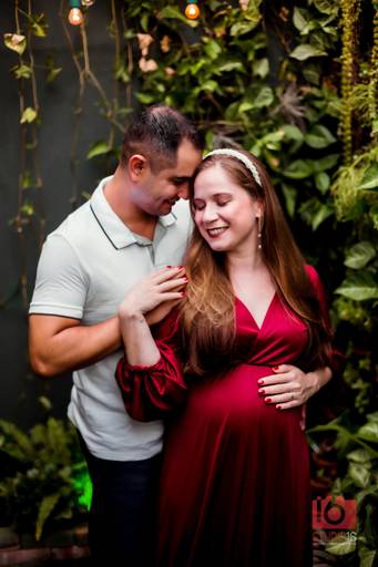Ensaio gestante em estúdio em Piracicaba | Studio16 Fotografia