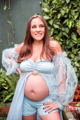Ensaio gestante em estúdio em Piracicaba | Studio16 Fotografia