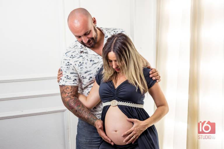 Ensaio gestante em estúdio em Piracicaba | Studio16 Fotografia