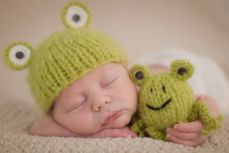 BabyDi, Fotografia de recém nascido, Newborn, sapo