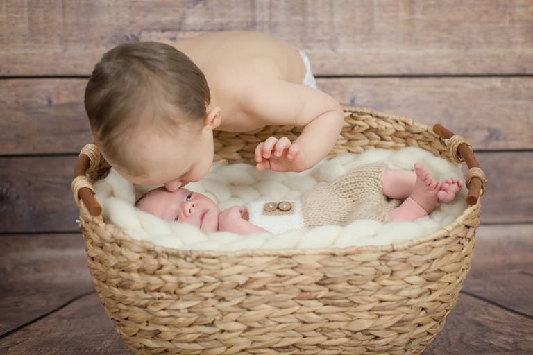 BabyDi, Fotografia de recém nascido, Newborn, amor de irmão