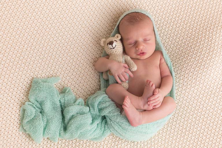 BabyDi, Fotografia de recém nascido, Newborn, ursinho
