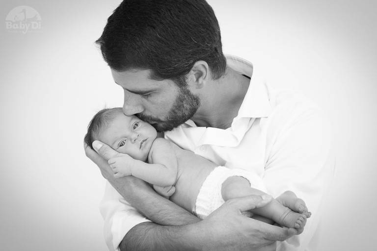 BabyDi, Fotografia de recém nascido, Newborn, pai