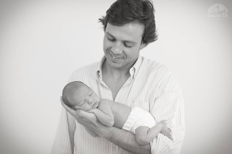 BabyDi, Fotografia de recém nascido, Newborn, pai