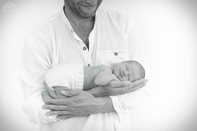 BabyDi, Fotografia de recém nascido, Newborn, fotografiade familia, pai