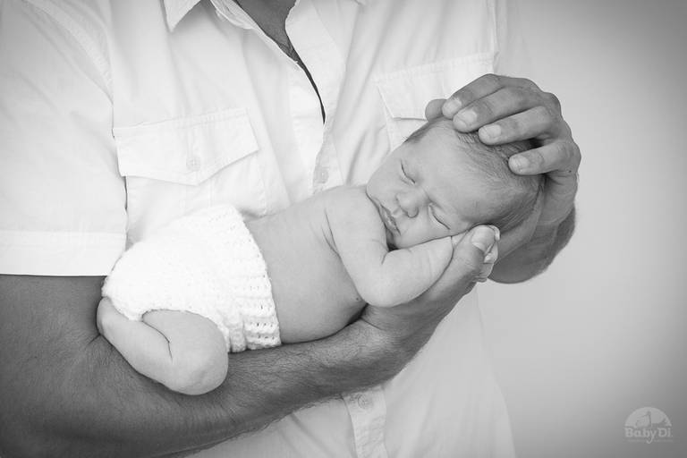 BabyDi, Fotografia de recém nascido, Newborn, pai