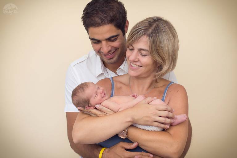 BabyDi, Fotografia de recém nascido, Newborn, happy family