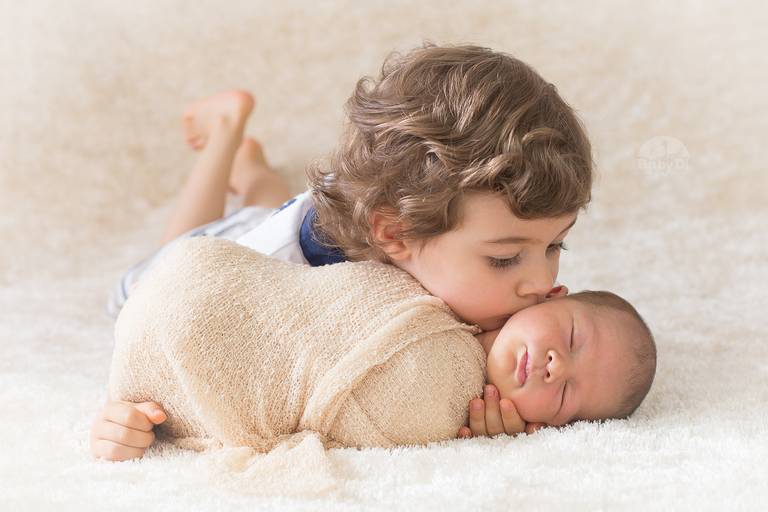 BabyDi, Fotografia de recém nascido, Newborn, irmão