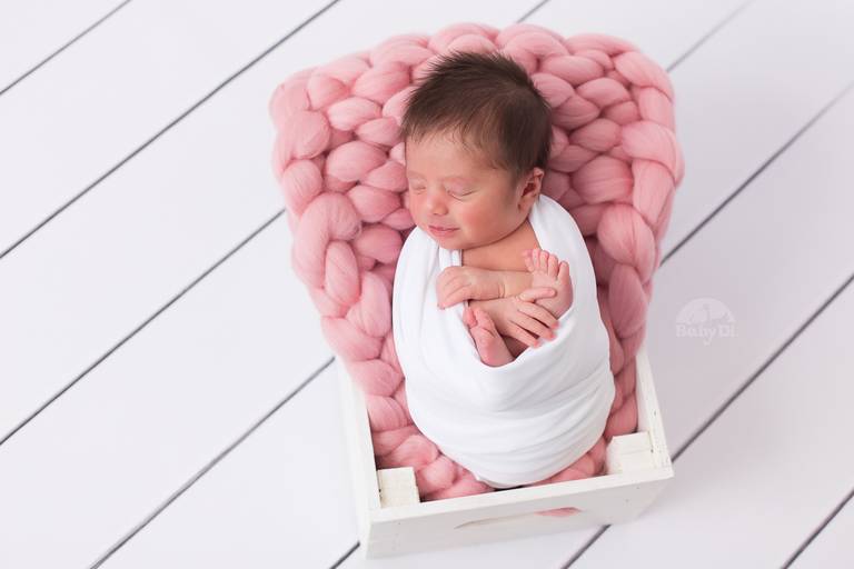 BabyDi, Fotografia de recém nascido, Newborn, rosa