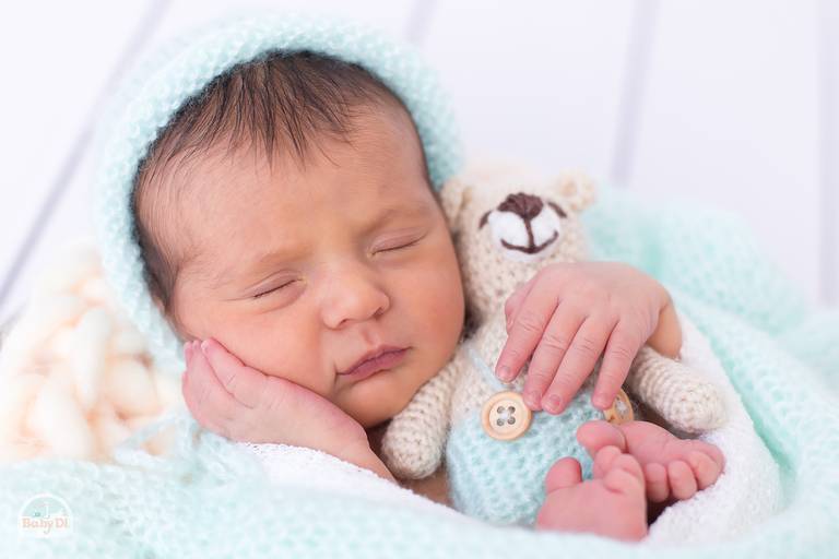 BabyDi, Fotografia de recém nascido, Newborn, ursinho