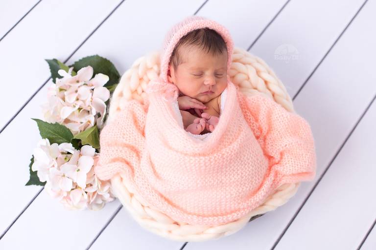 BabyDi, Fotografia de recém nascido, Newborn, flores