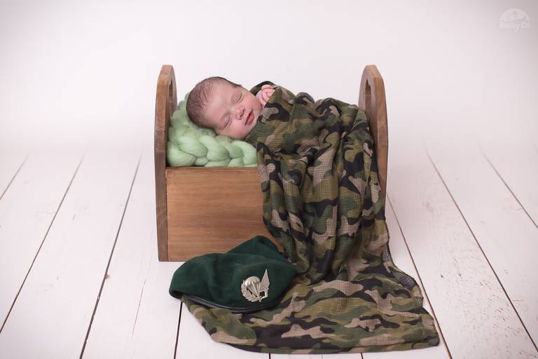 BabyDi, Fotografia de recém nascido, Newborn, tropa, paraquedista