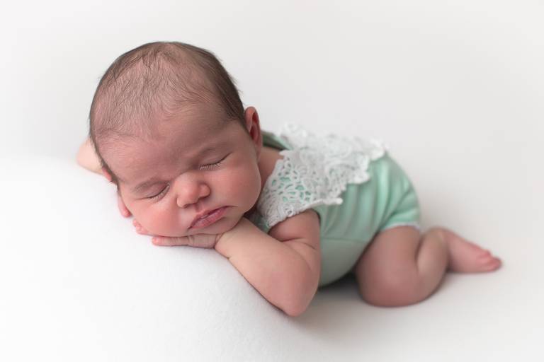 BabyDi, Fotografia de recém nascido, Newborn, verde água