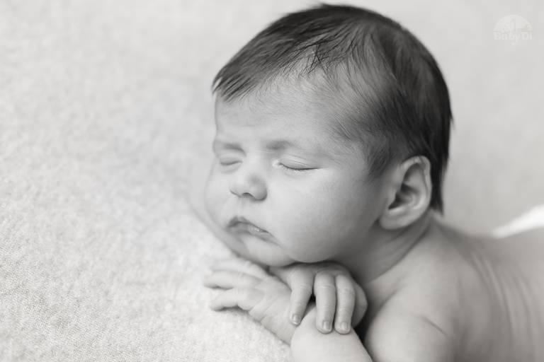 BabyDi, Fotografia de recém nascido, Newborn, black and white