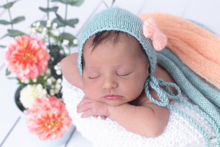 BabyDi, Fotografia de recém nascido, Newborn, Flor, Oeiras