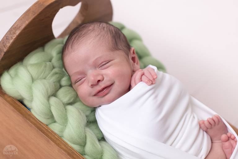 BabyDi, Fotografia de recém nascido, Newborn, riso