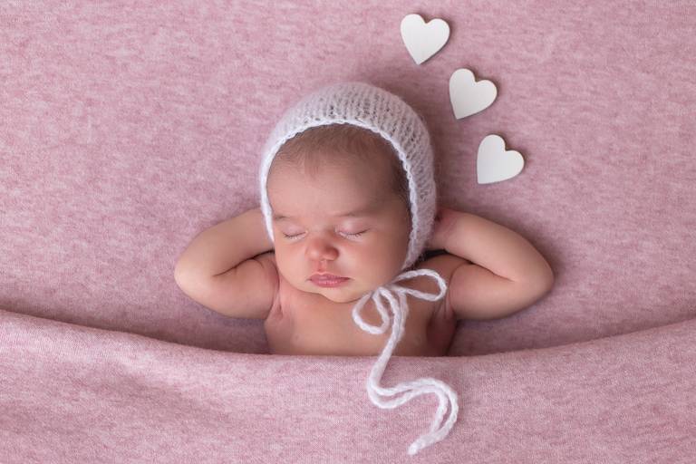 BabyDi, Fotografia de recém nascido, Newborn, coração